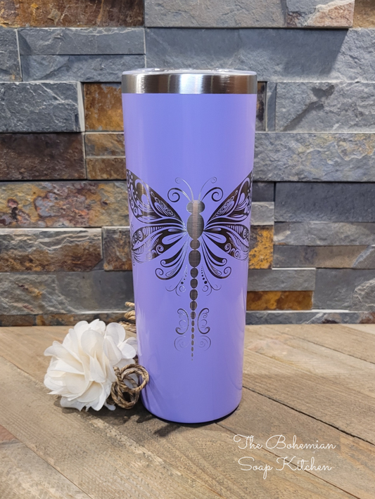 Dragonfly 20 oz Skinny Tumbler