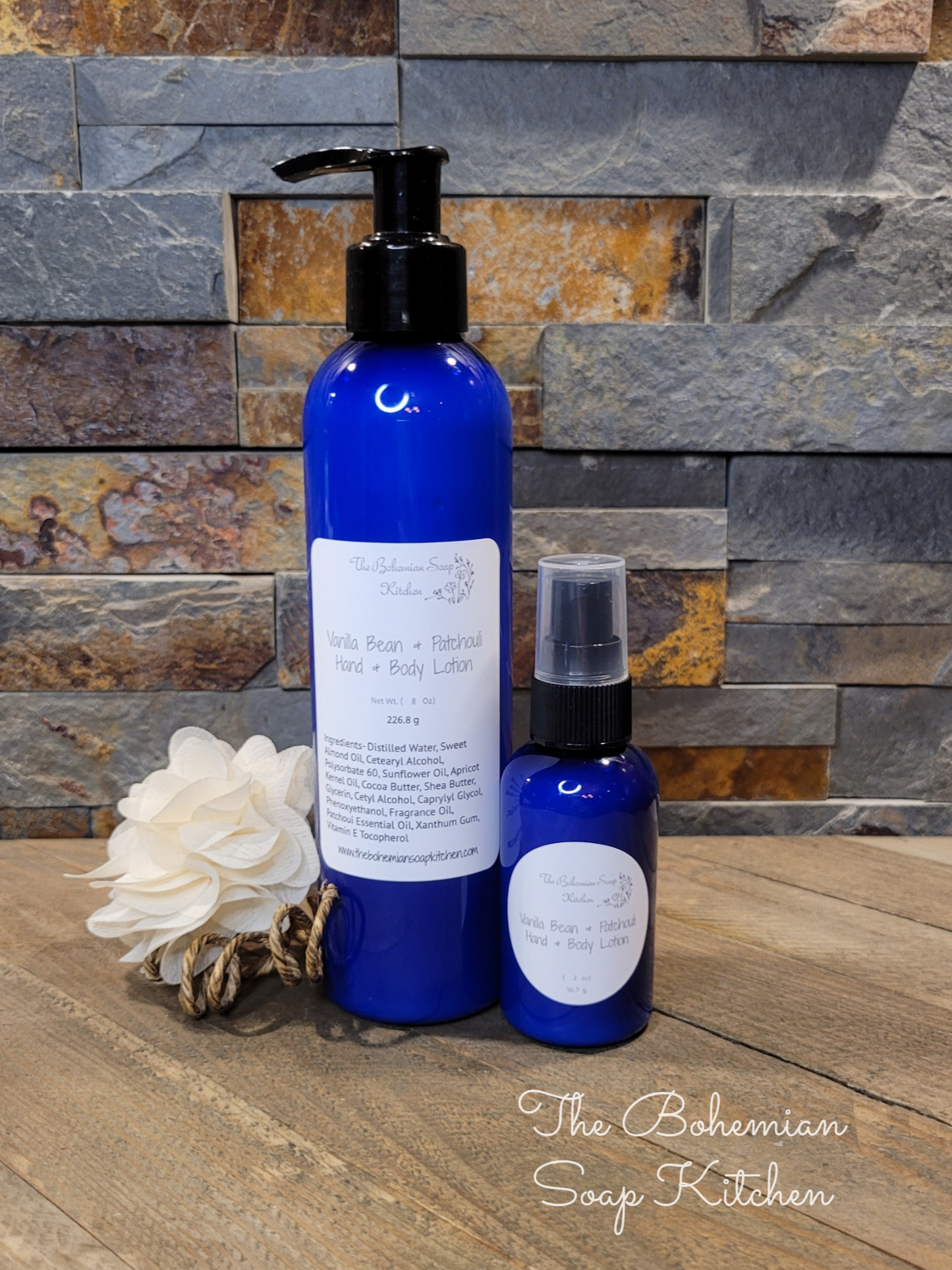 Vanilla Bean & Patchouli Hand & Body Lotion