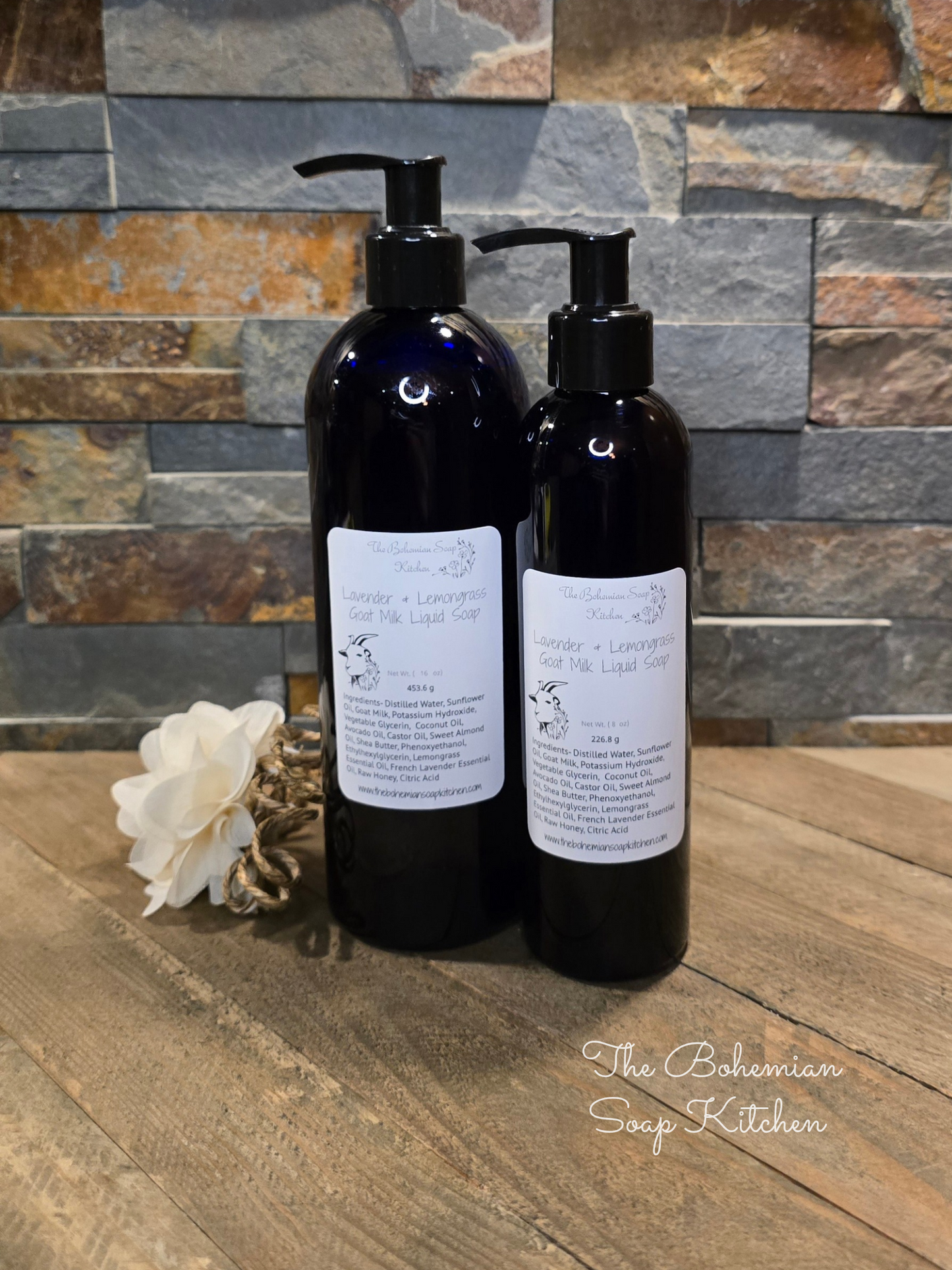 Lavender & Lemongrass Goat Milk Liquid Soap/ Body Wash