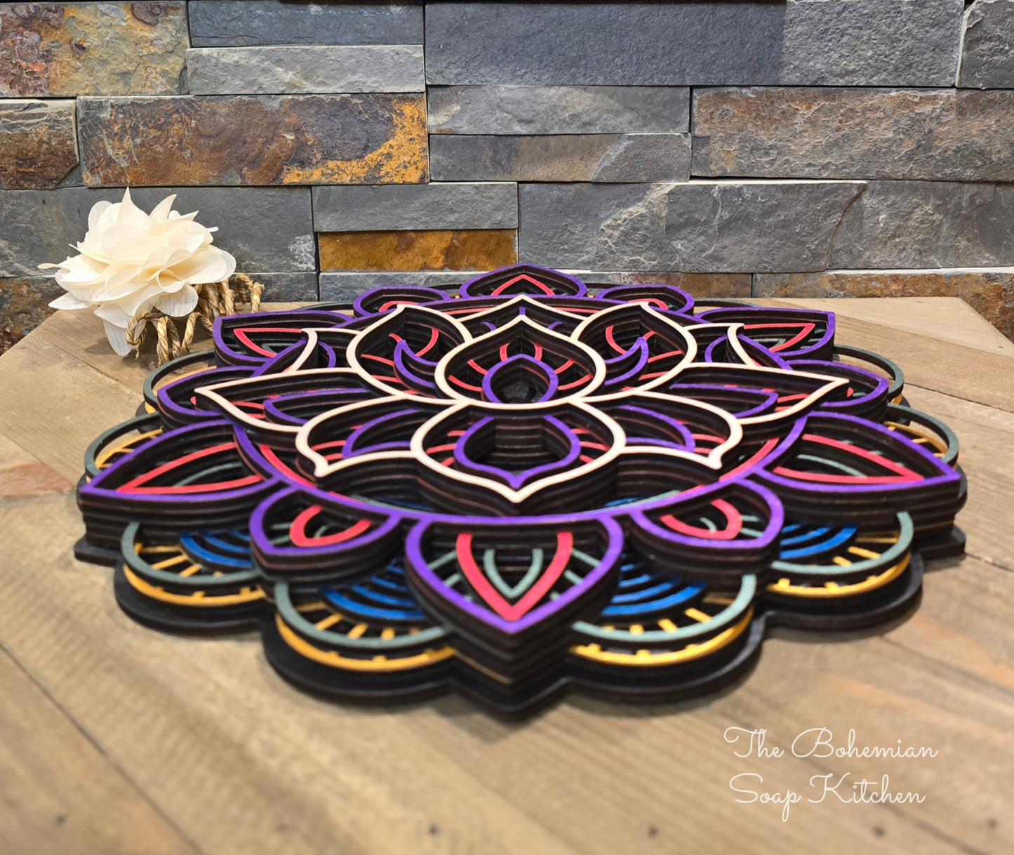 Lotus Flower Layered Mandala
