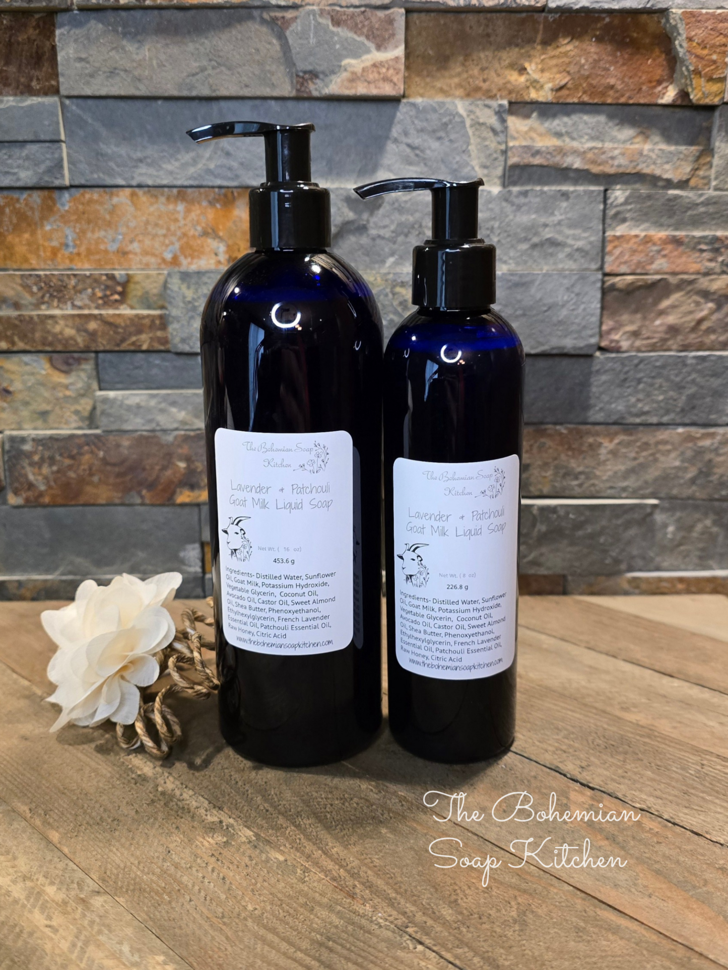 Lavender & Patchouli Liquid Soap/ Body Wash