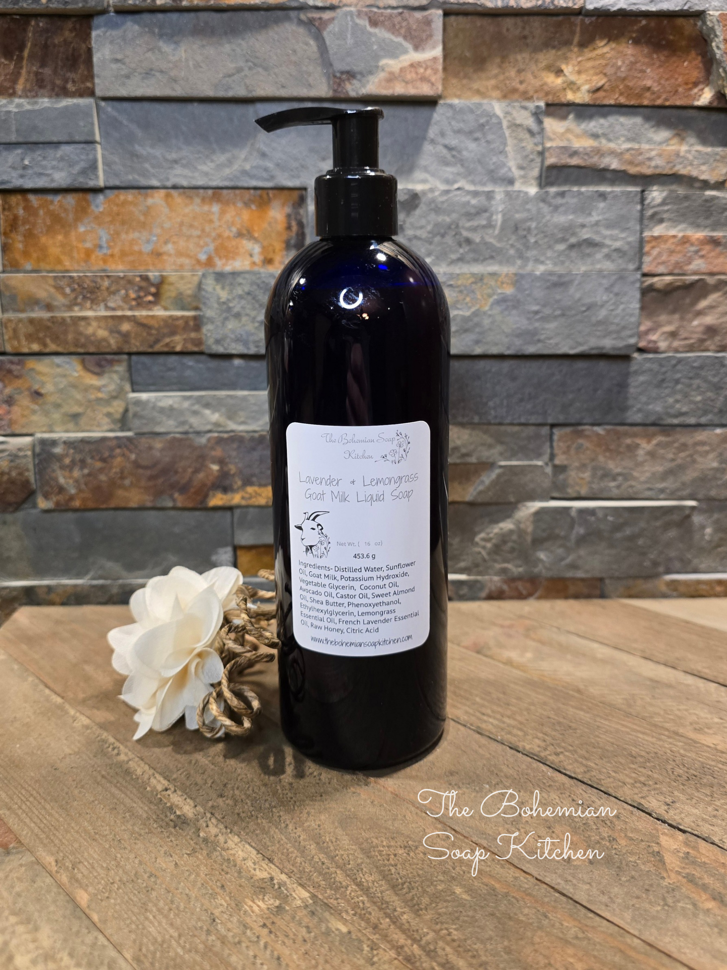 Lavender & Lemongrass Goat Milk Liquid Soap/ Body Wash