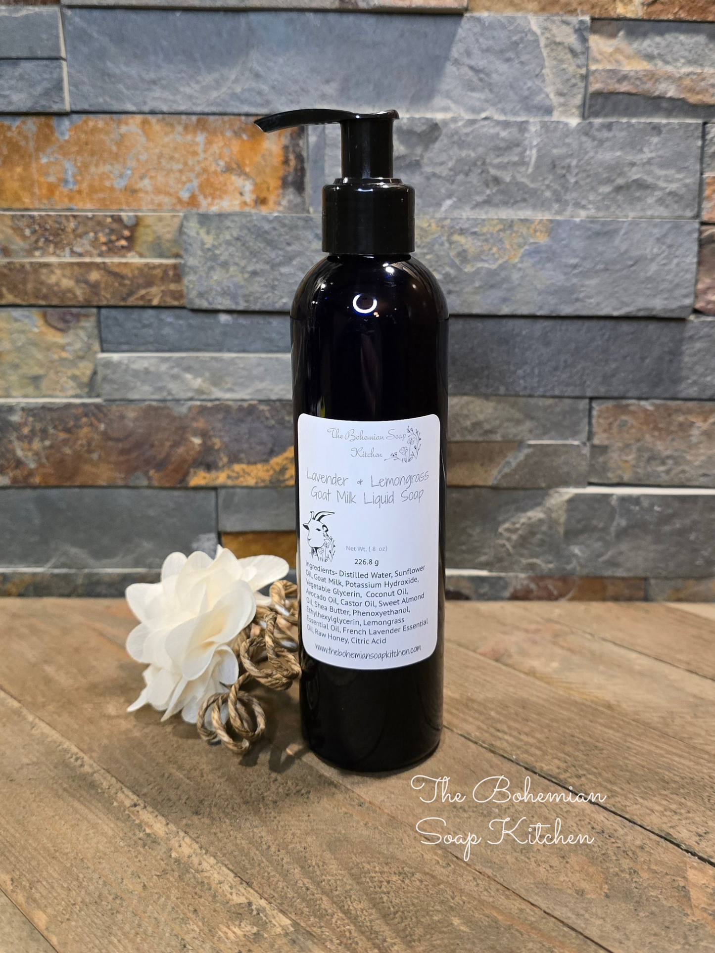 Lavender & Lemongrass Goat Milk Liquid Soap/ Body Wash