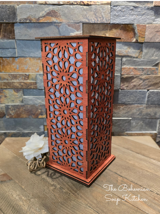 Boho Flowers Luminary Lantern