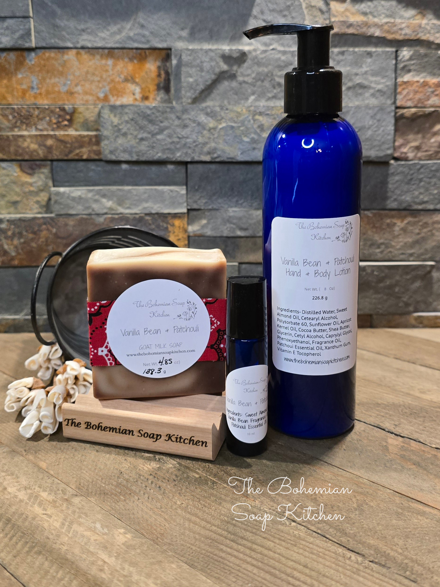 Vanilla Bean & Patchouli- Patchouli Lovers Gift Bundle