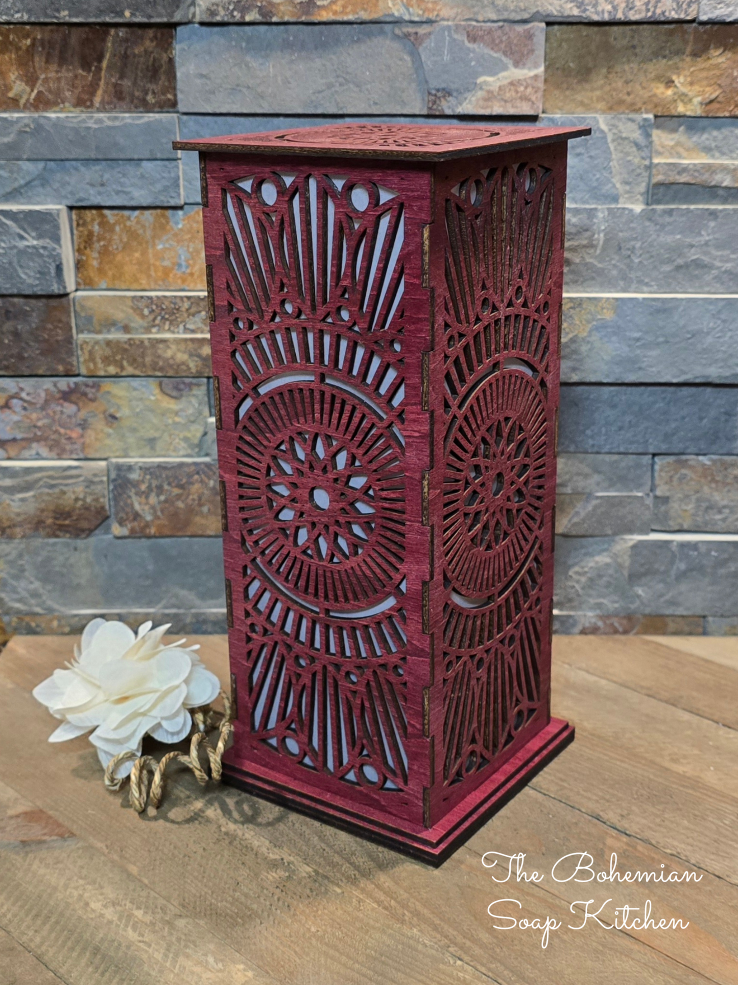 Boho Mandala Luminary
