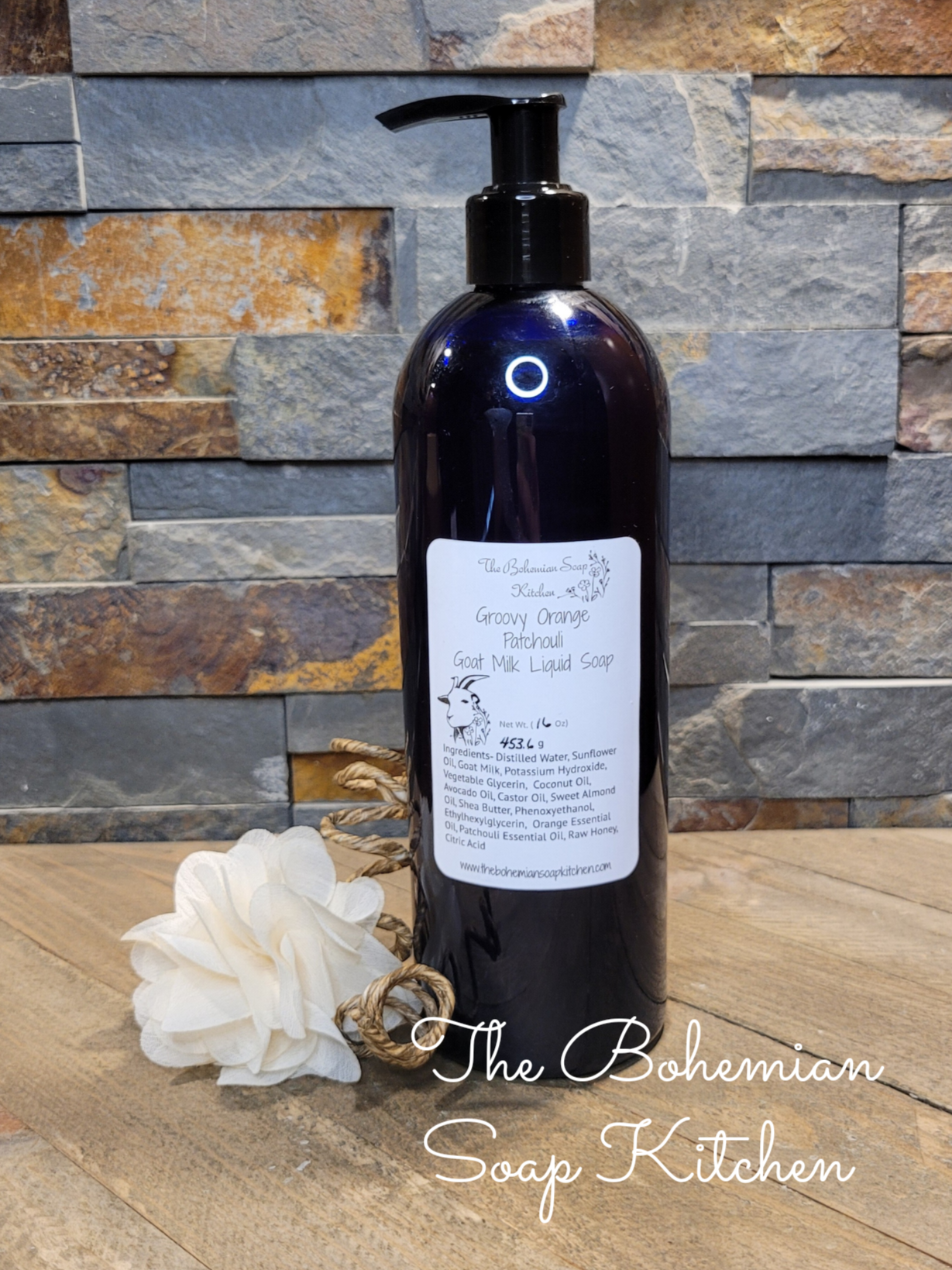 Groovy Orange Patchouli Goat Milk Liquid Soap/Body Wash