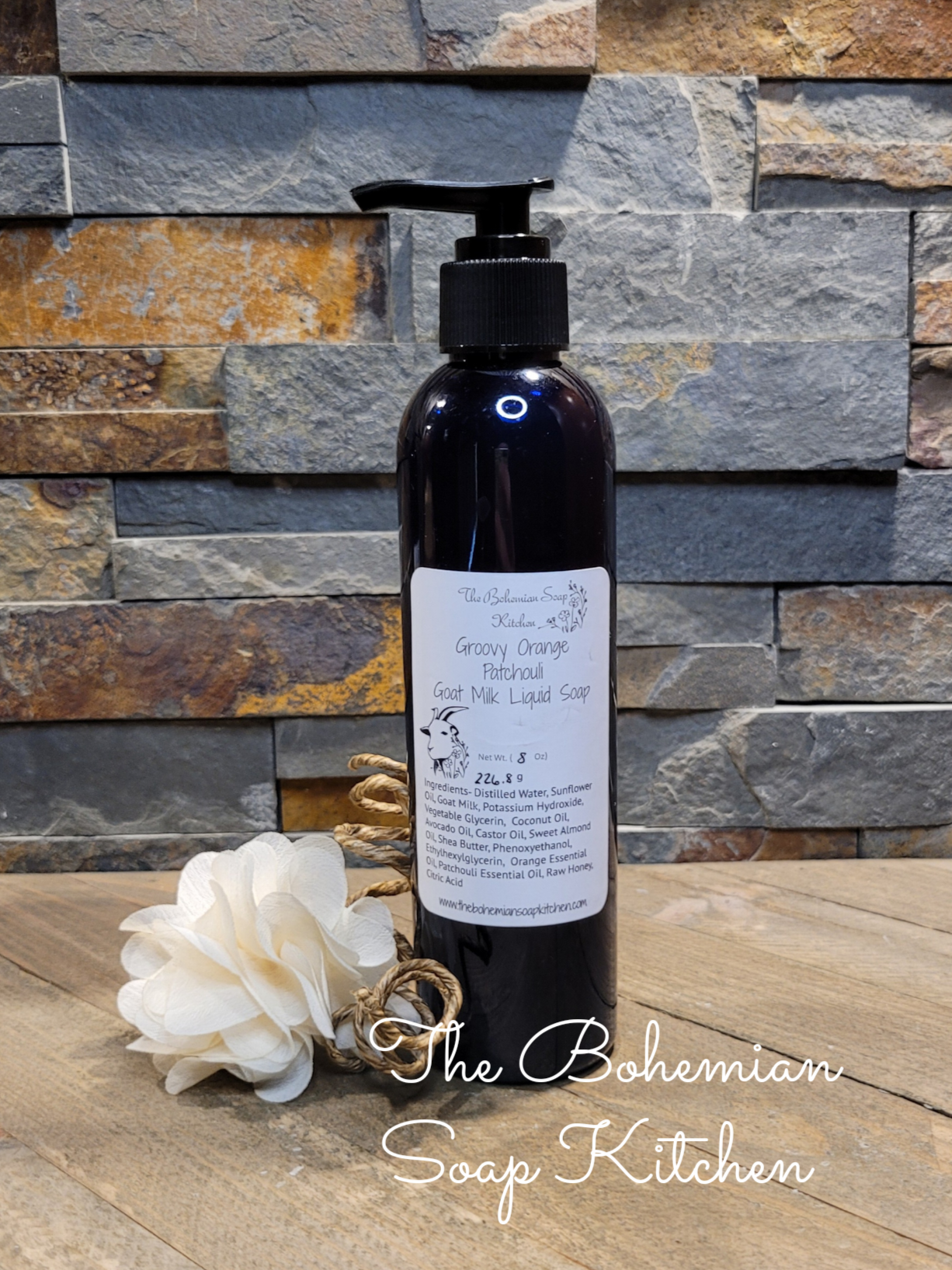 Groovy Orange Patchouli Goat Milk Liquid Soap/Body Wash