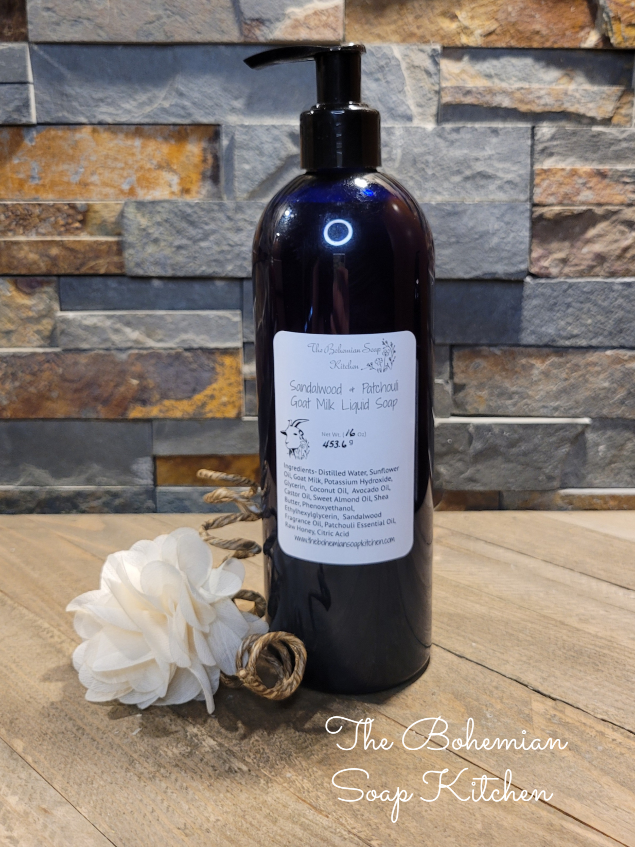 Sandalwood & Patchouli Goat Milk Liquid Soap