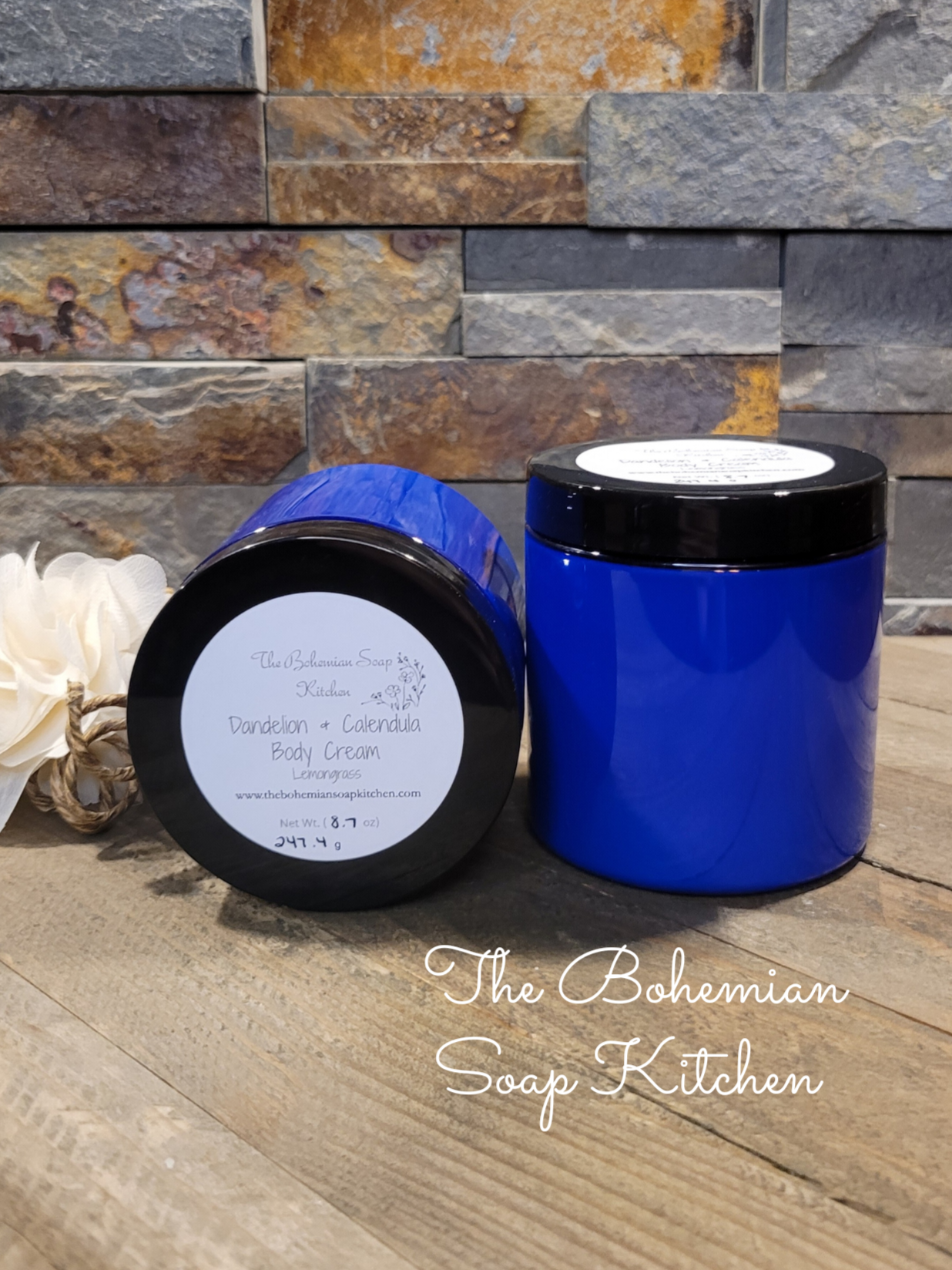 Dandelion & Calendula Skin Cream- Lemongrass