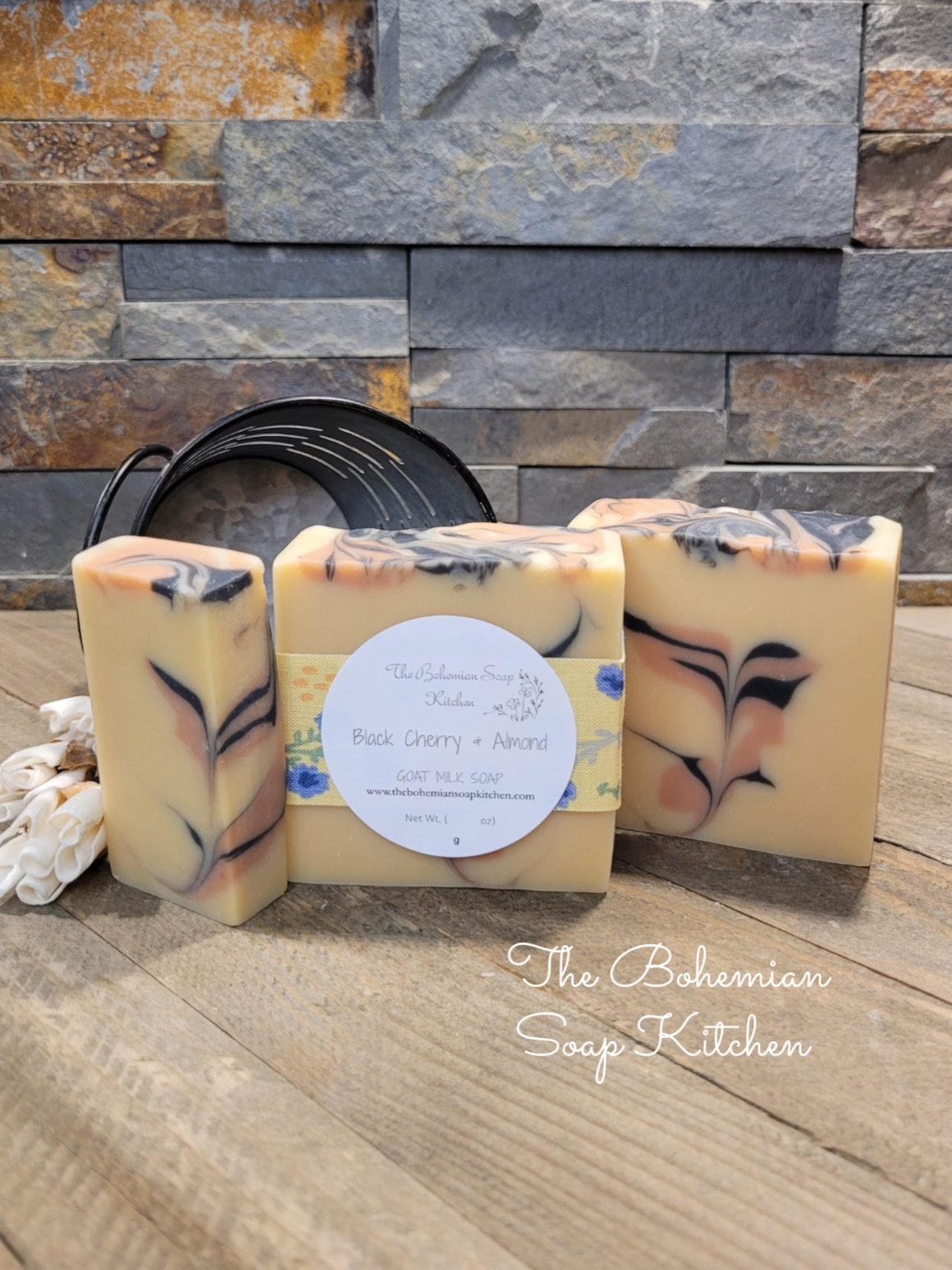 Black Cherry & Almond Goat Milk Soap