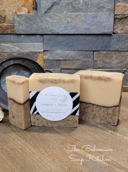 Sandalwood & Patchouli Goat Milk Soap