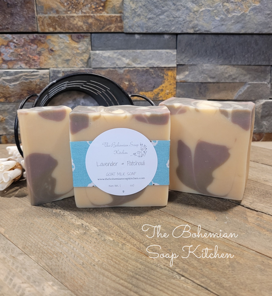 Lavender & Patchouli Goat Milk Soap