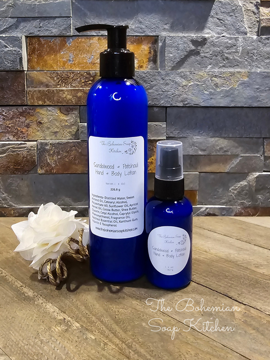 Sandalwood & Patchouli Hand & Body Lotion