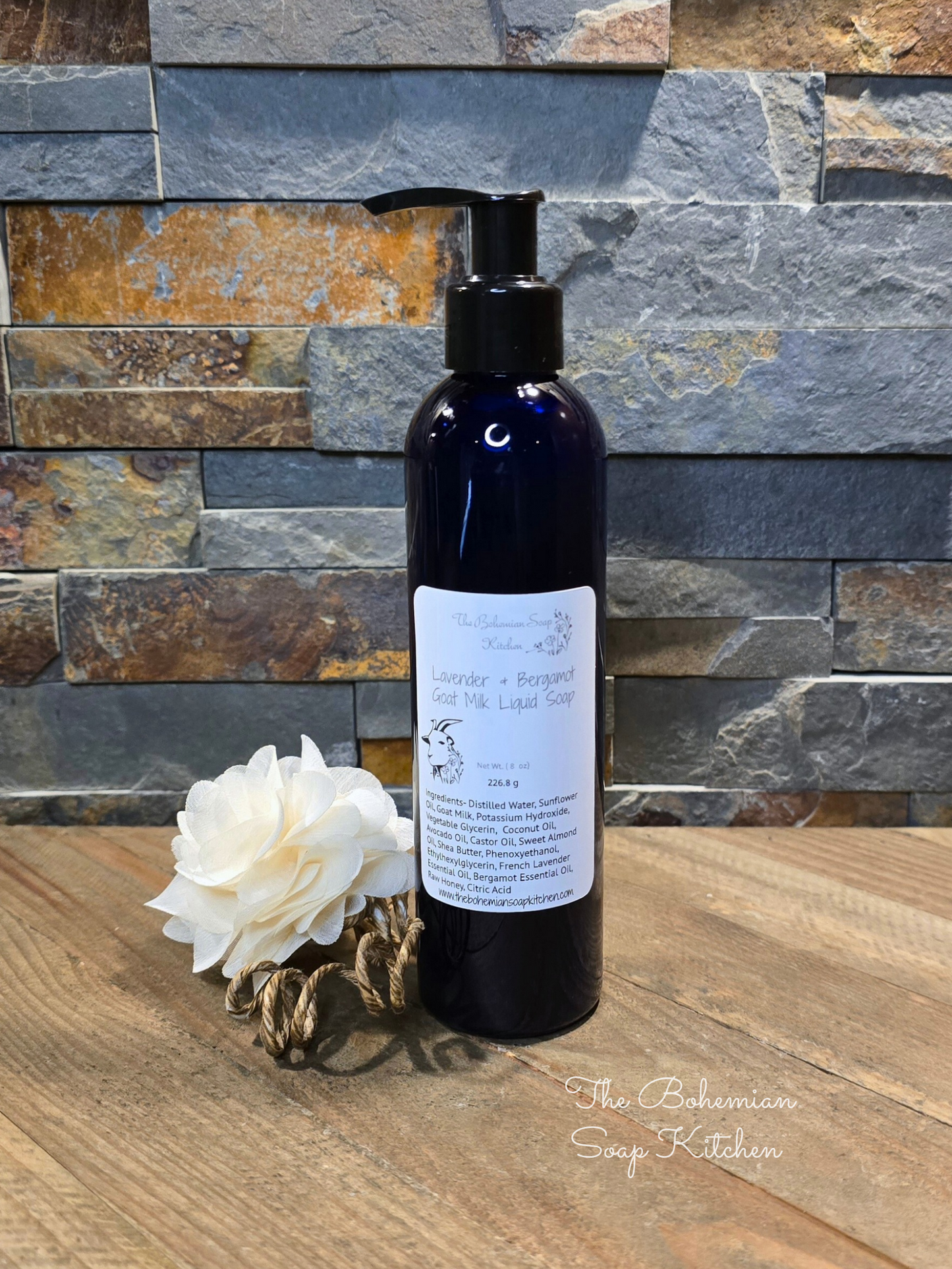 Lavender & Bergamot Goat Milk Liquid Soap/ Body Wash