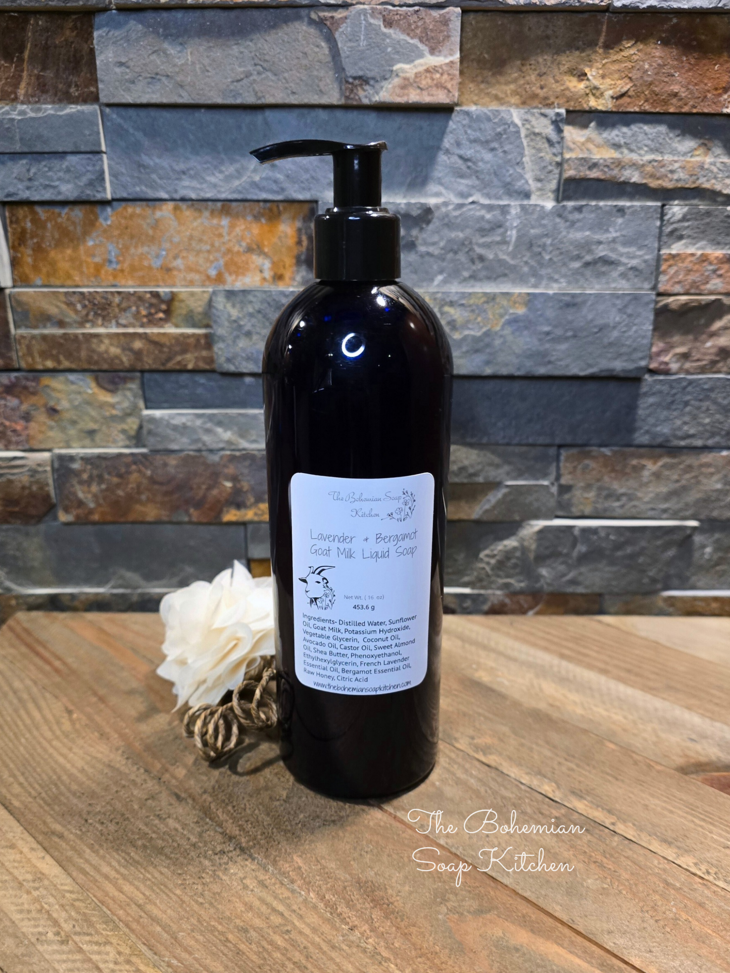 Lavender & Bergamot Goat Milk Liquid Soap/ Body Wash