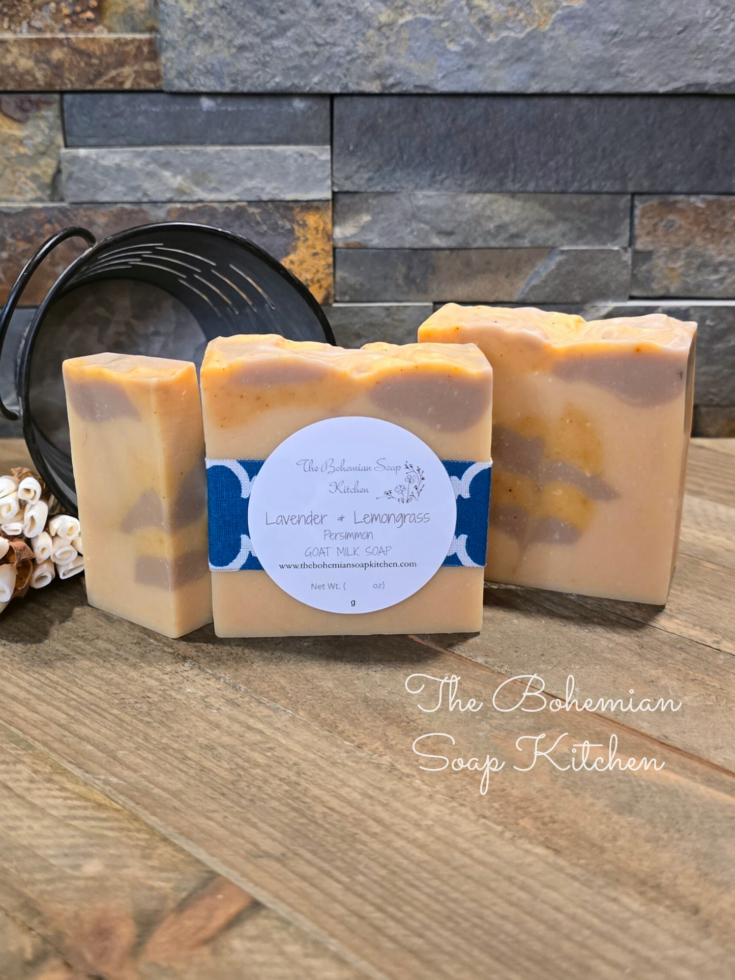Lavender & Lemongrass Persimmon Goat Milk Soap