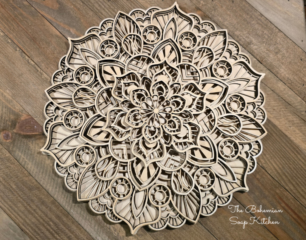 Boho Flower Layered Mandala