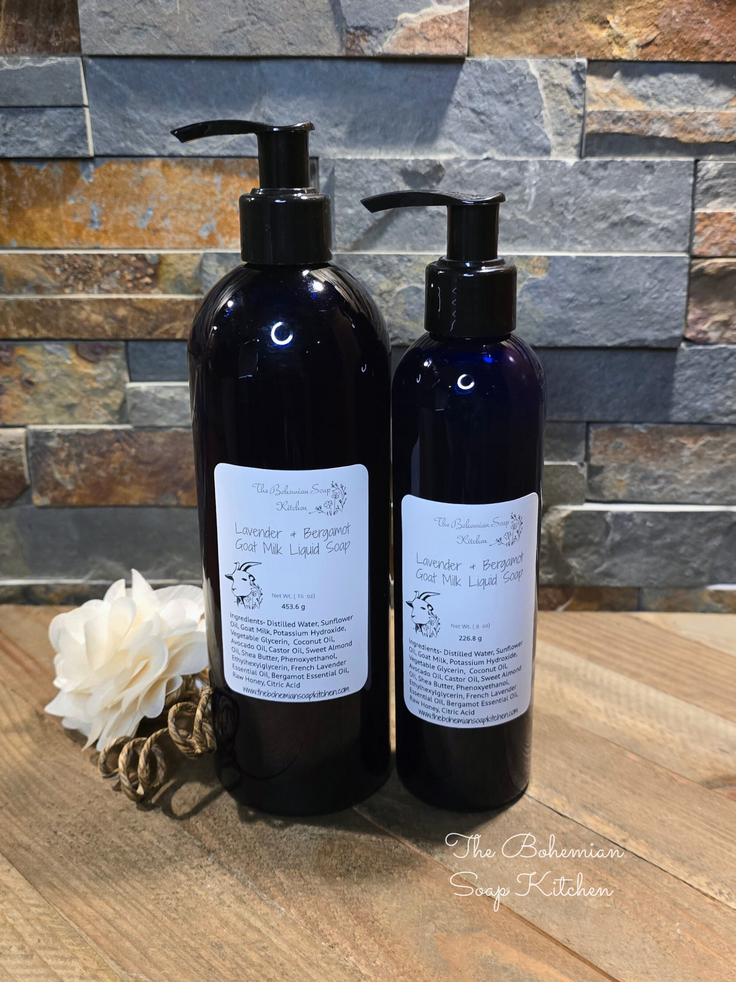Lavender & Bergamot Goat Milk Liquid Soap/ Body Wash
