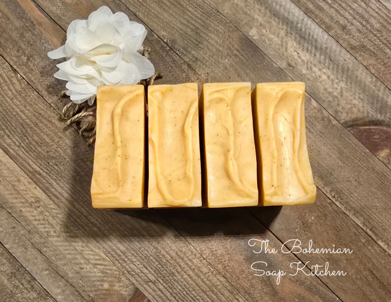 Lemongrass Turmeric & Honey Goat Milk Soap