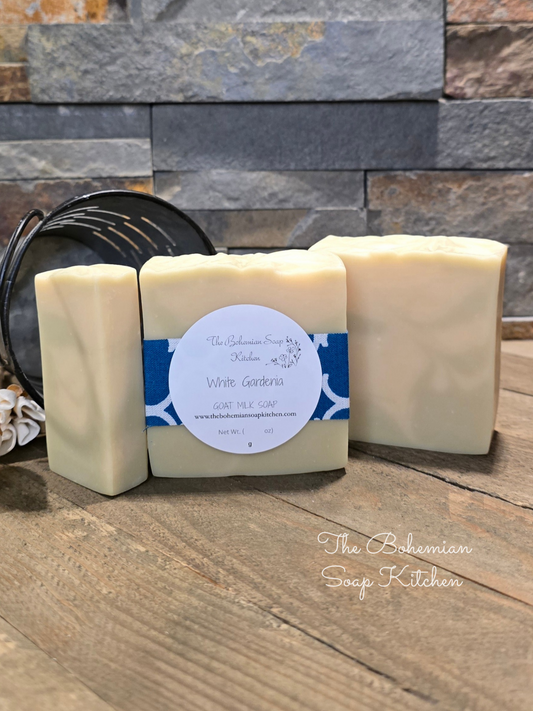 White Gardenia Goat Milk Soap