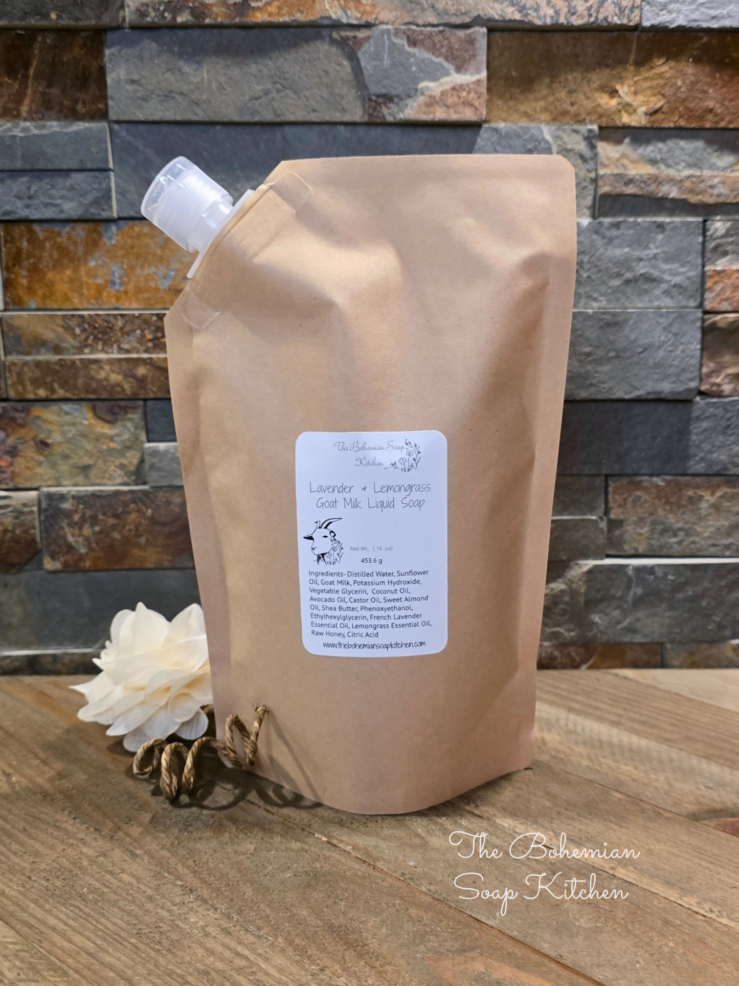 Lavender & Lemongrass Goat Milk Liquid Soap/ Body Wash