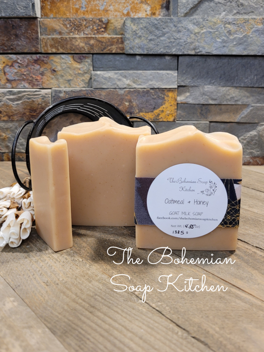 Oatmeal & Honey Goat Milk Soap