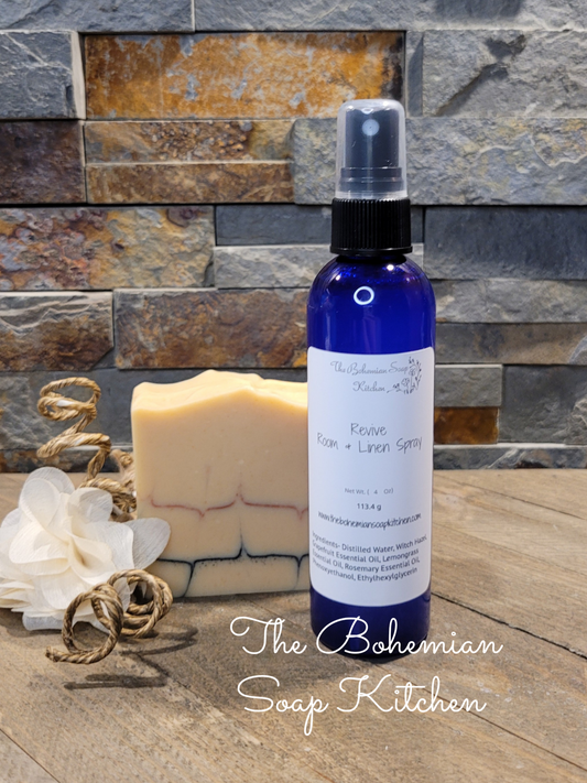 Revive Room & Linen Spray- Grapefruit Lemongrass & Rosemary