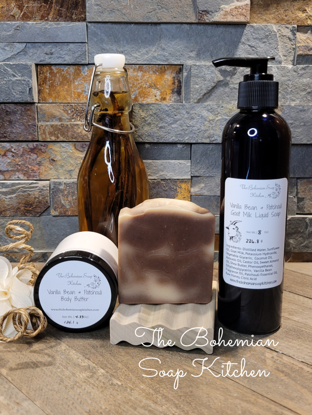 Vanilla Bean & Patchouli- Patchouli Lovers Gift Bundle