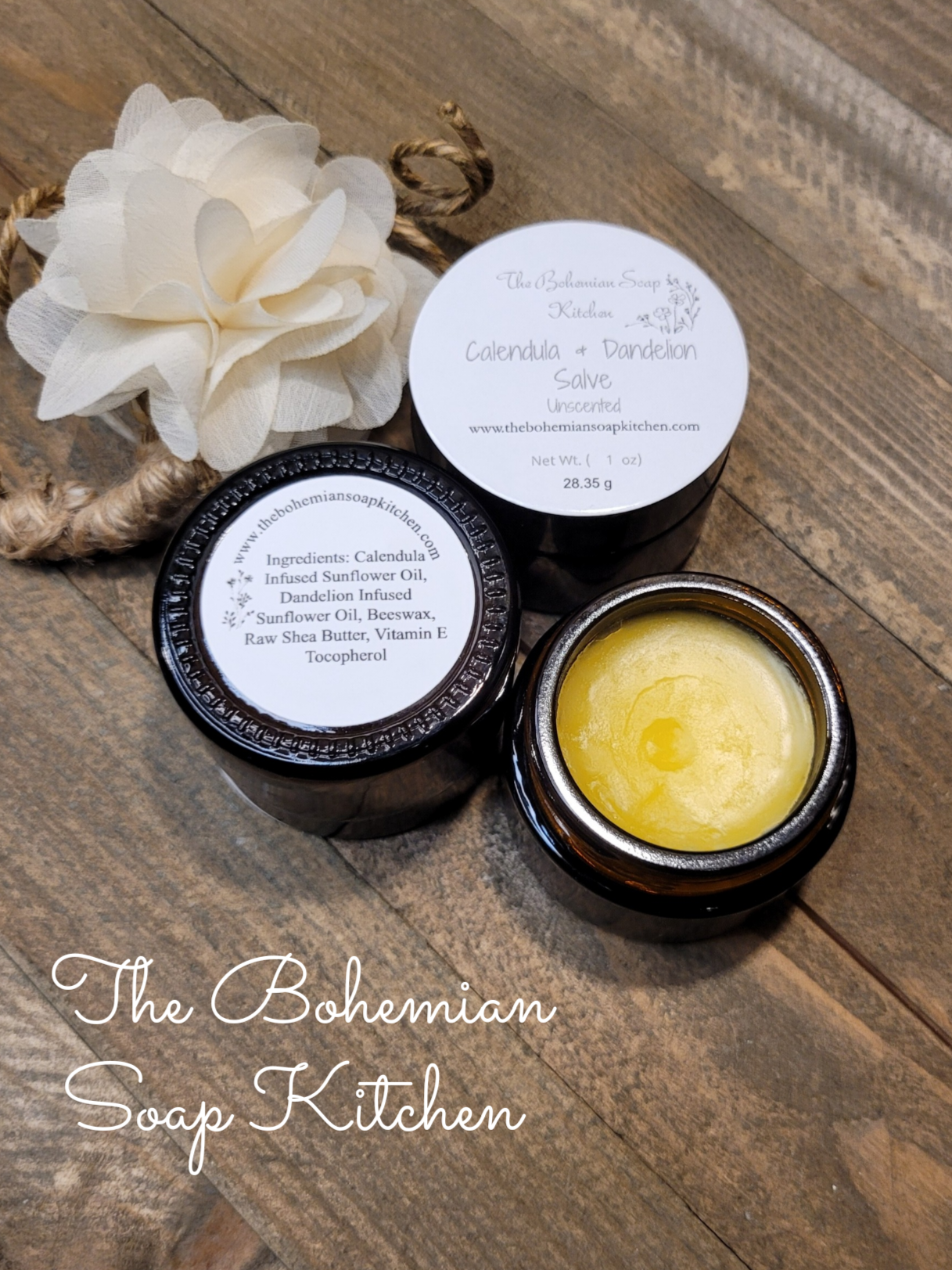 Calendula & Dandelion Salve- Unscented 1 oz