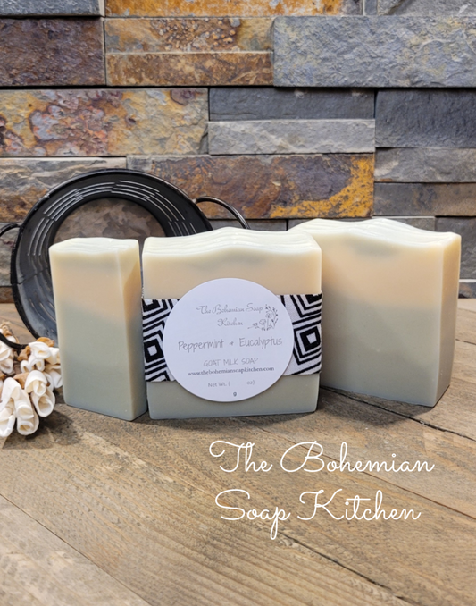 Peppermint & Eucalyptus Goat Milk Soap